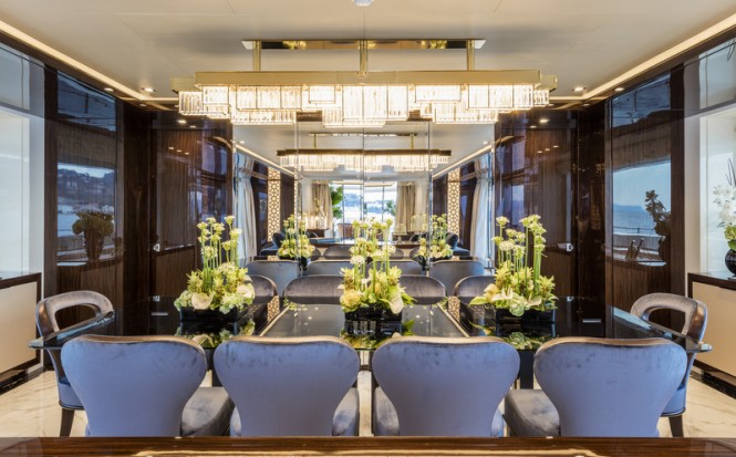 SERENITY superyacht - Dining