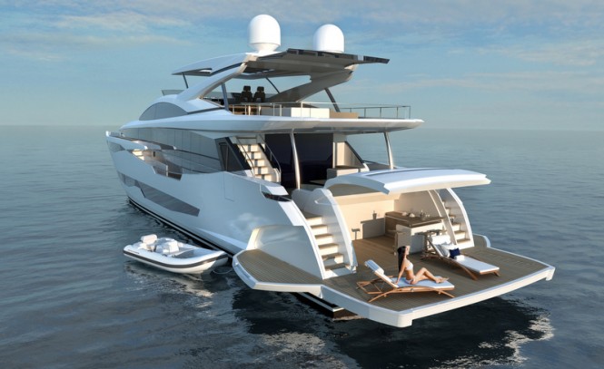 P95 aft view