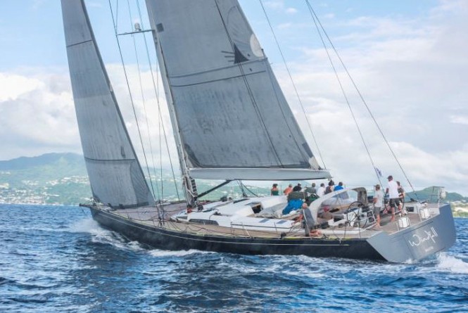 Majestic Southern Wind SW94 Sailing Yacht WINDFALL  places second in highly competitive RORC Transatlantic Race