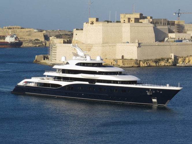 Voluminous 101M Mega Yacht SYMPHONY – The Largest FEADSHIP to date