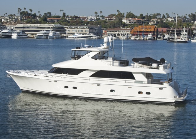 Beautiful 80’ Ocean Alexander Motor Yacht WINE DOWN sold