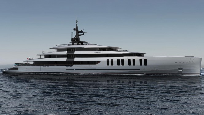 Team for Design by Enrico Gobbi unveil Imposing 86m M/Y COLOSSEUM project designed exclusively for Oceanco