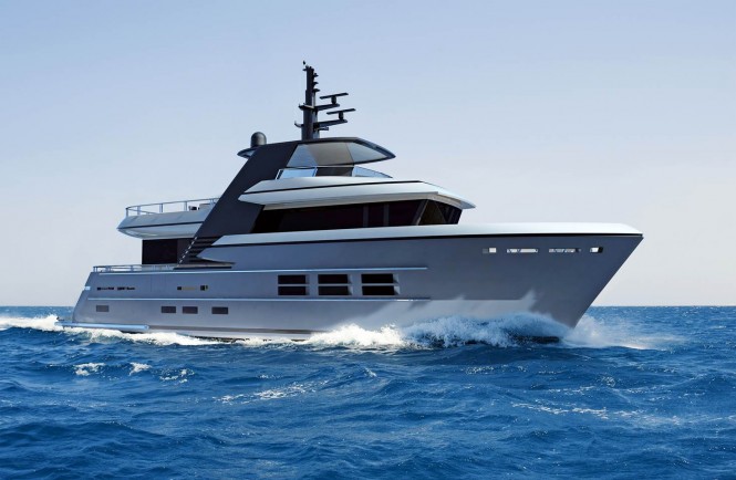 Eye-catching 24m Drettmann Explorer Yacht to draw attention at boot Dusseldorf 2016