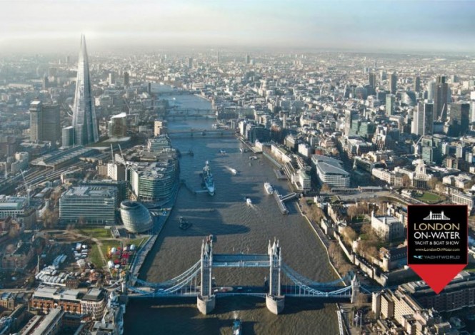 LONDON ON-WATER Yacht & Boat Show to host yachts and boats of all varieties for sale and luxury yacht charter