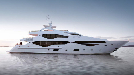 Sleek and stylish Sunseeker 131 Yacht to turn heads at London International Boat Show 2016