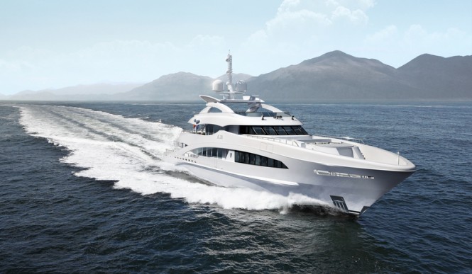 Sale of NEW 50m semi-displacement all-aluminium motor yacht Project ALBA by Heesen