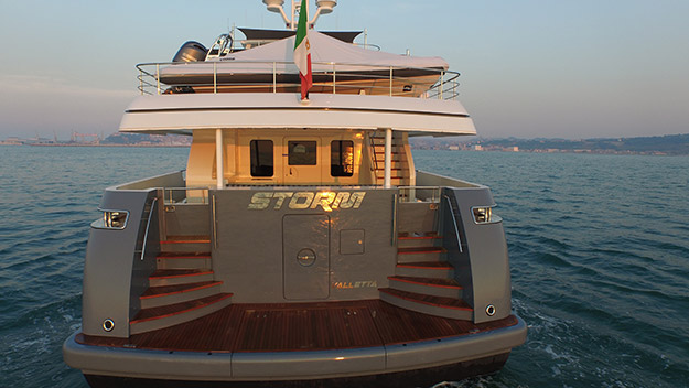 STORM - aft view
