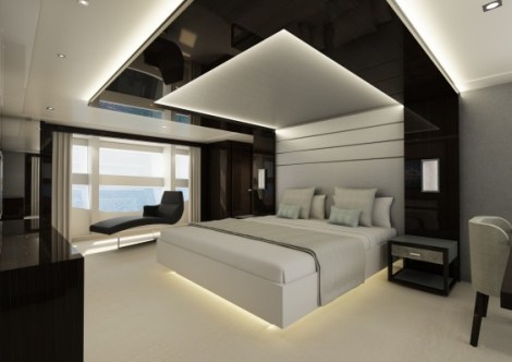 Sunseeker 131 Master Stateroom