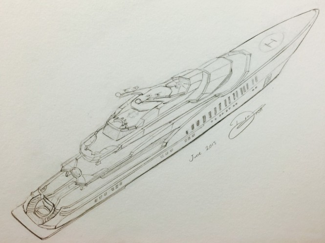 Diana Scott on New 85m Motoryacht Concept