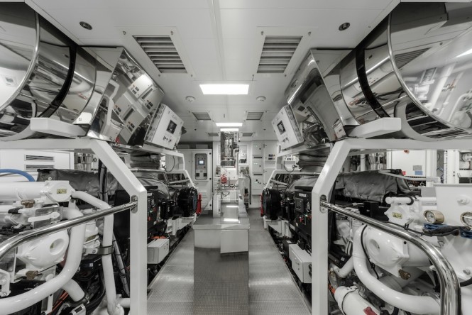 Atlante - engine room