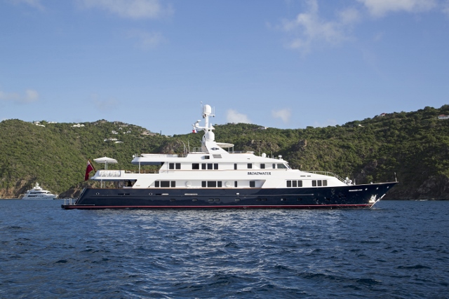 163′ Feadship Luxury Yacht BROADWATER Caribbean Winter Special
