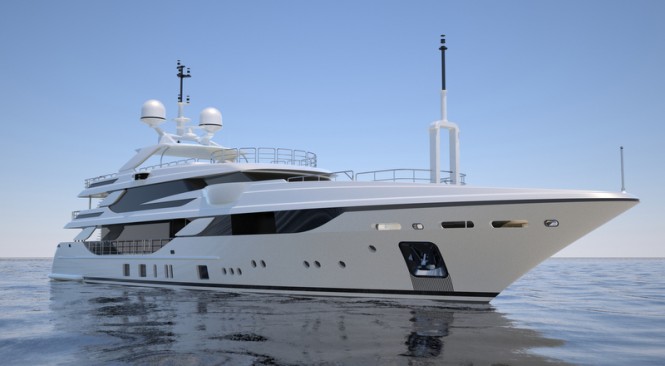 NEW 50m Superyacht Project FB802 BREEZE by BENETTI sold
