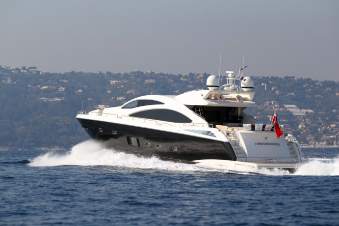 M/Y FIRECRACKER Available for Yacht Charter in West Med