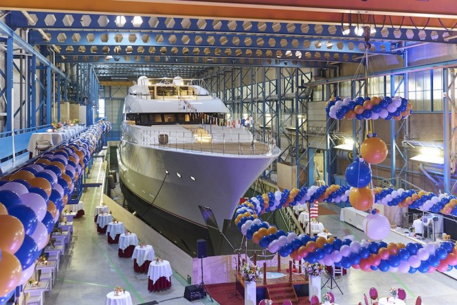 Feadship Launch 66,25m Superyacht VANISH