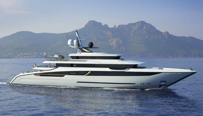 AURA – The latest superyacht concept by Fincantieri Yachts and H2 Yacht Design