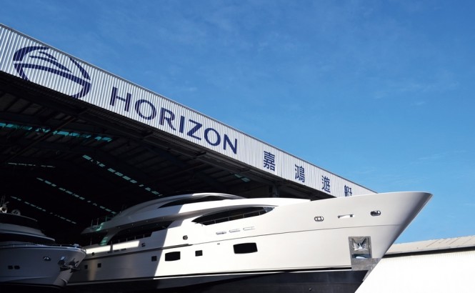 Brand new 2016 Horizon RP120 Superyacht to be displayed at 2nd Taiwan International Boat Show