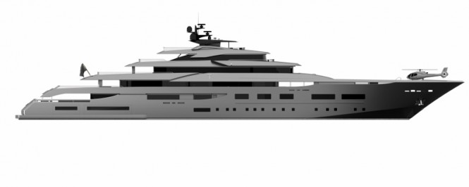 New 94M Superyacht TETI – A project by Zuccon SuperYacht Design