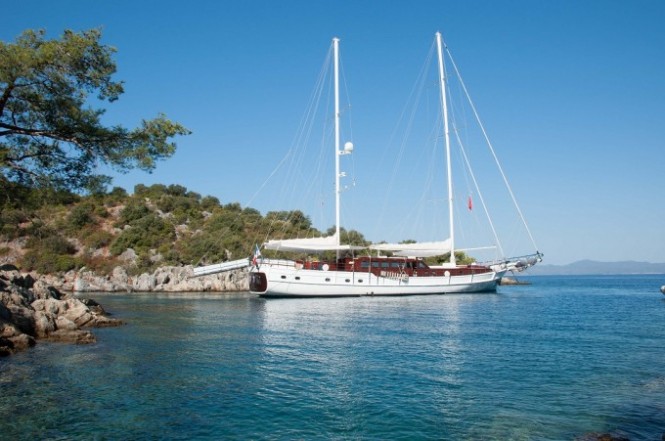 Turkish Gulet SMILE Offers Reduced Rate on Yacht Charter in the East Mediterranean