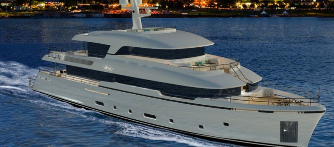 First Moonen Superyacht MARTINIQUE with interior design by Nauta Yachts