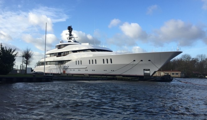 Eidsgaard Design on recently launched 66m Mega Yacht VANISH by Feadship