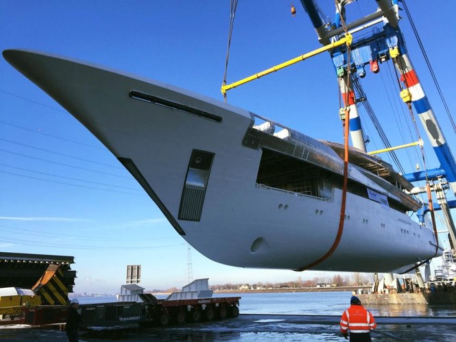 Bannenberg & Rowell-designed 70M Mega Yacht Hull 812 by FEADSHIP