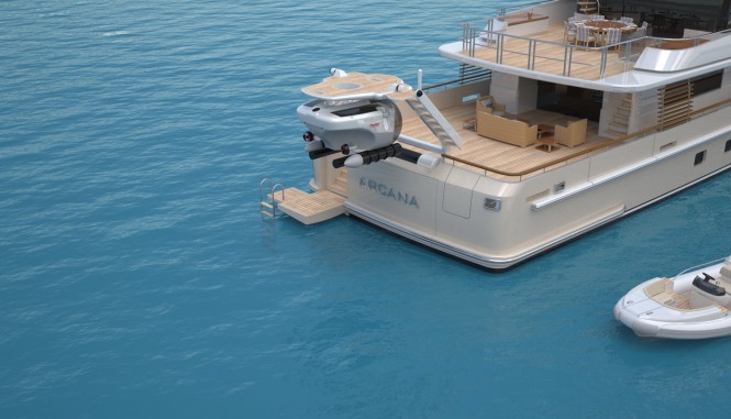 Arcana - submarine custom-launch and recovery platform