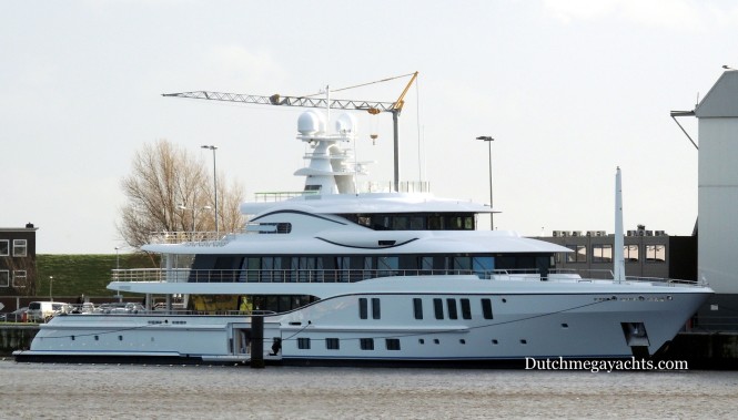 Launch of AMELS’ First 74M Limited Edition 242 Superyacht Project FREEFALL