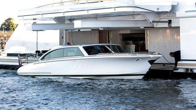 Hodgdon Yachts - Limo Tender for Motor Yacht INFINITY