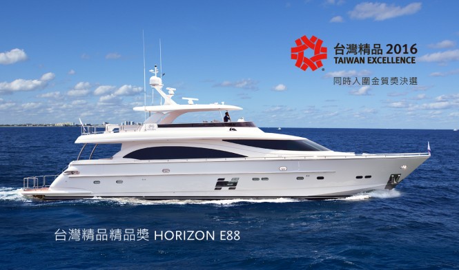Taiwan Excellence Awards for Horizon E88 and V80 Yachts