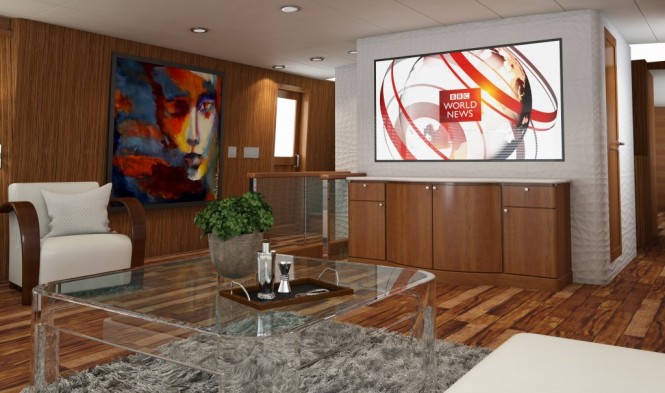 IY&A Awards: Karen Lynn Interiors Shortlisted for Concept Up To 40m with 32M Broward Yacht