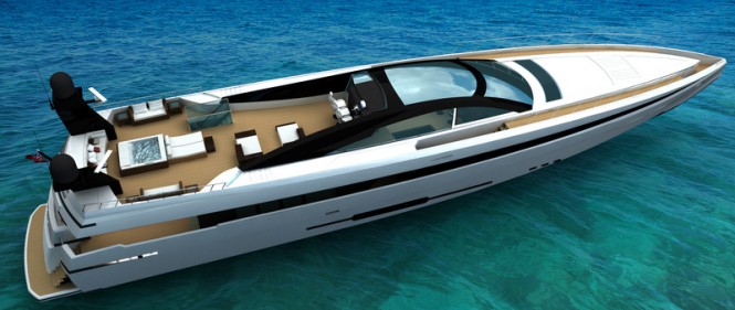 Super-Fast 42m MY CONTINUUM Concept by Andrew Trujillo Design and Adam Younger
