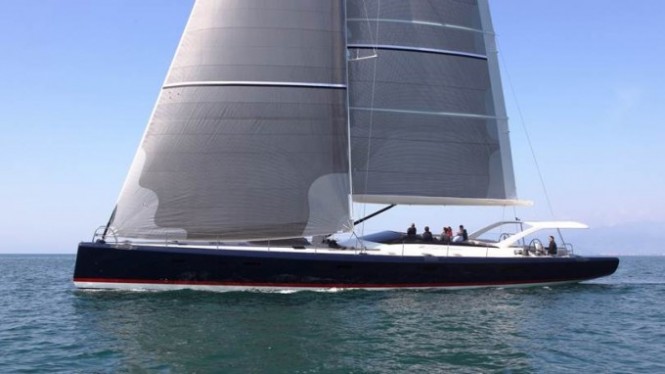 Luxury Charters aboard Vismara V80 sailing yacht NAKUPENDA in Italy and French Riviera