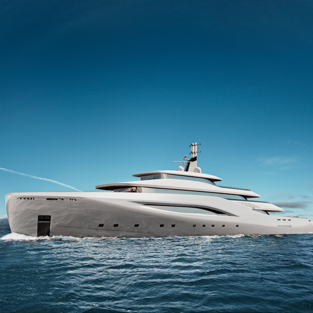Pininfarina and Fincantieri on NEW 85m Superyacht Concept OTTANTACINQUE
