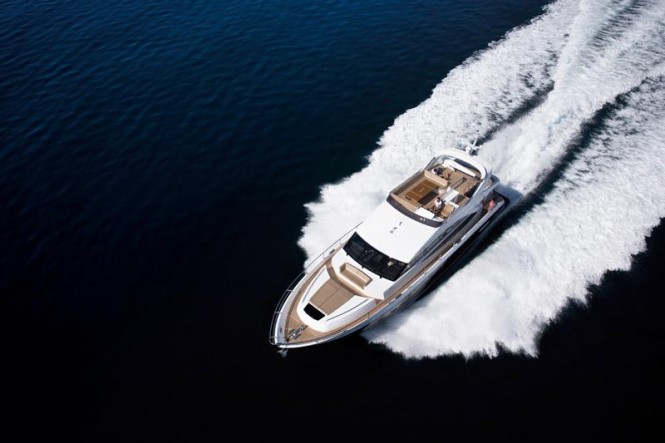 Luxury Yacht Princess 72 to be displayed at London On-Water Show 2016