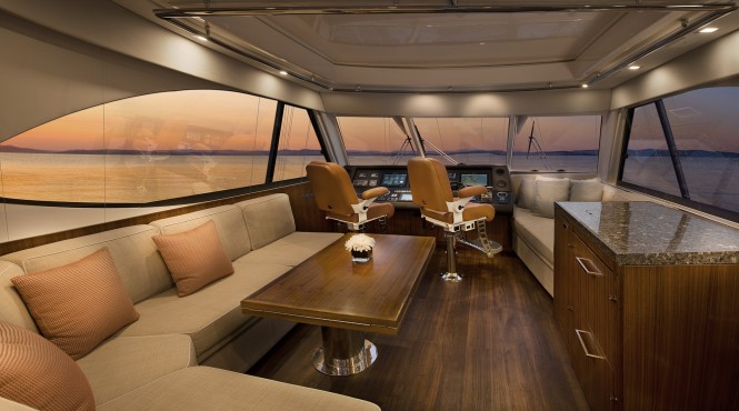 Riviera 77 - flybridge
