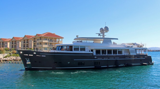 Launch of NEW Van der Valk Continental Four Superyacht SANTA MARIA T