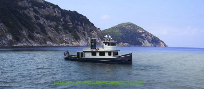 Refit Project of American Tug ST80 by FJM Powerdesign