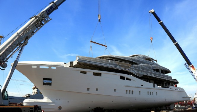 Bilgin Yachts Join Hull & Superstructure of 47.6m Bilgin 156-II superyacht