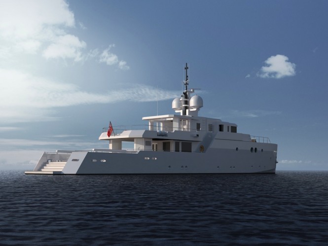 CUTLASS aft view