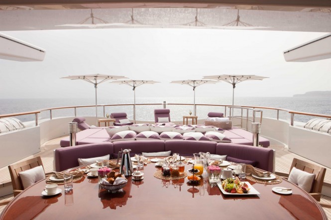 Charter Yacht ST DAVID - Sundeck