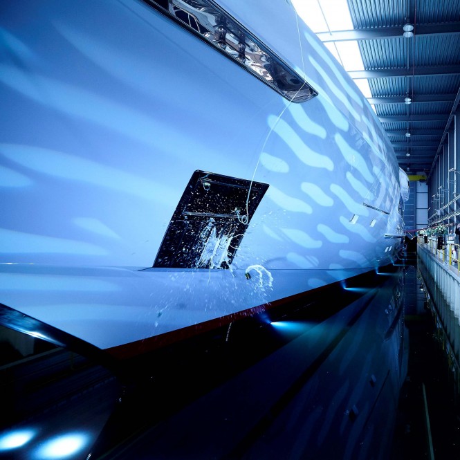Heesen GALACTICA SUPER NOVA yacht christening - Dick Holthuis