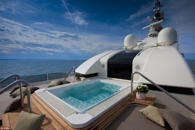 World’s Largest Pools on a Privately Owned Superyacht