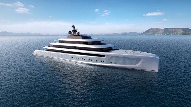 More About 90m MOONSTONE Superyacht Project Revealed by OCEANCO