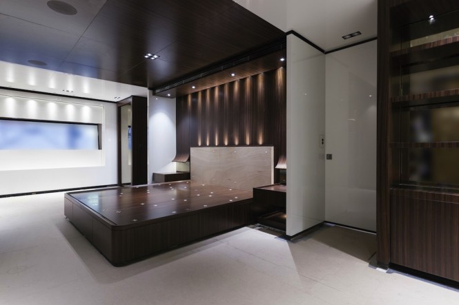 Owners cabin under construction - Baglietto 46m