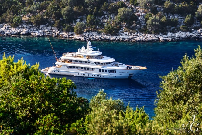 Stunning Photos of Charter Yacht PRIDE in Breath-Taking Croatia