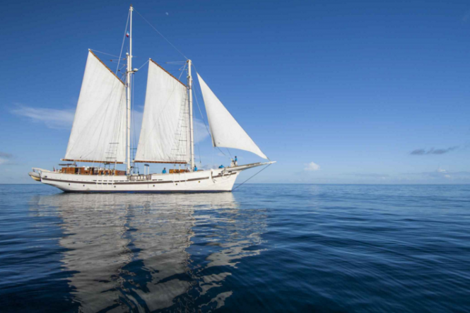 Fabulous RAJA LAUT Schooner available for Southeast Asia Sailing Vacations in Indonesia & Komodo this Summer