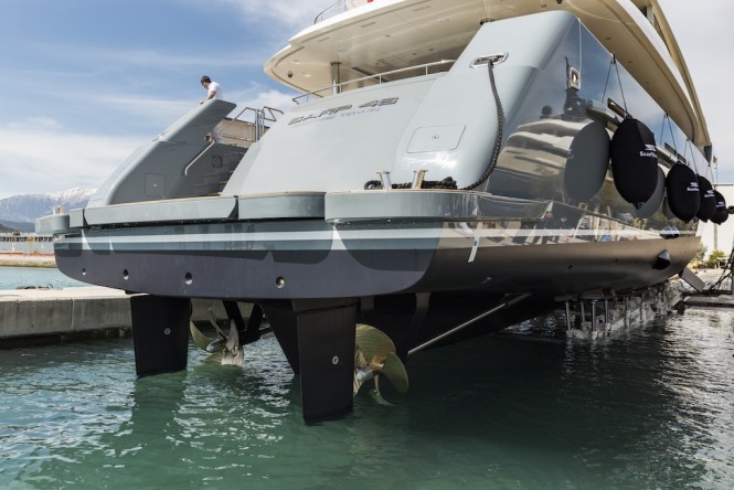 SARP 46 entering water - Photos by Hakan Yesil