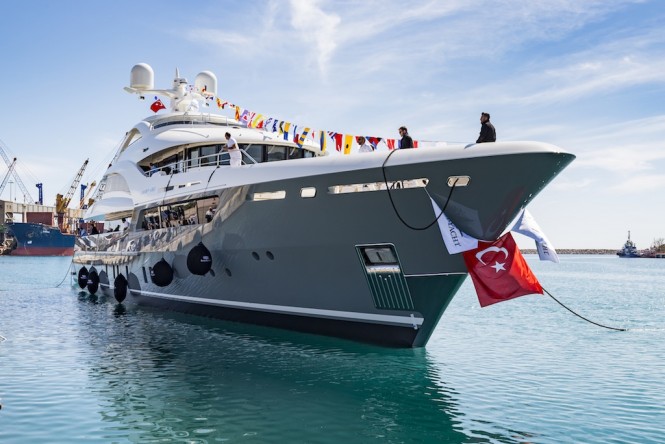 SARP 46 yacht at launch - Photos by Hakan Yesil