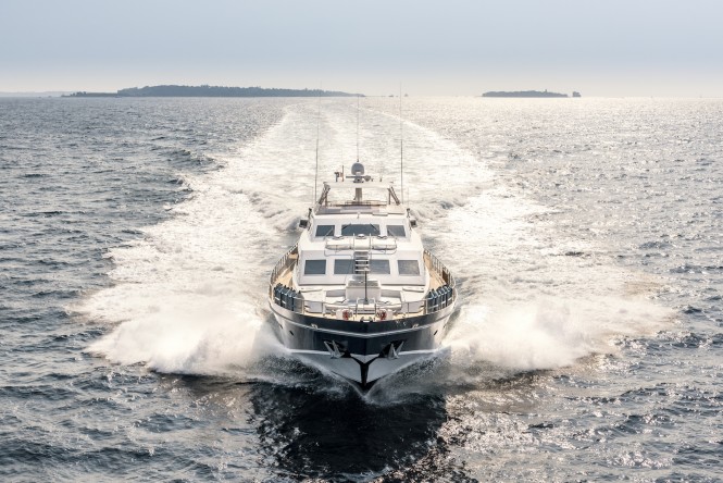 Exceptional 33m Luxury Yacht ANTISAN for Mediterranean Yacht Charters, Events and Licensed for Spain!