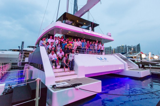 Sunreef Supreme 86 Catamaran EAGLE WINGS Delivered at Singapore Yacht Show
